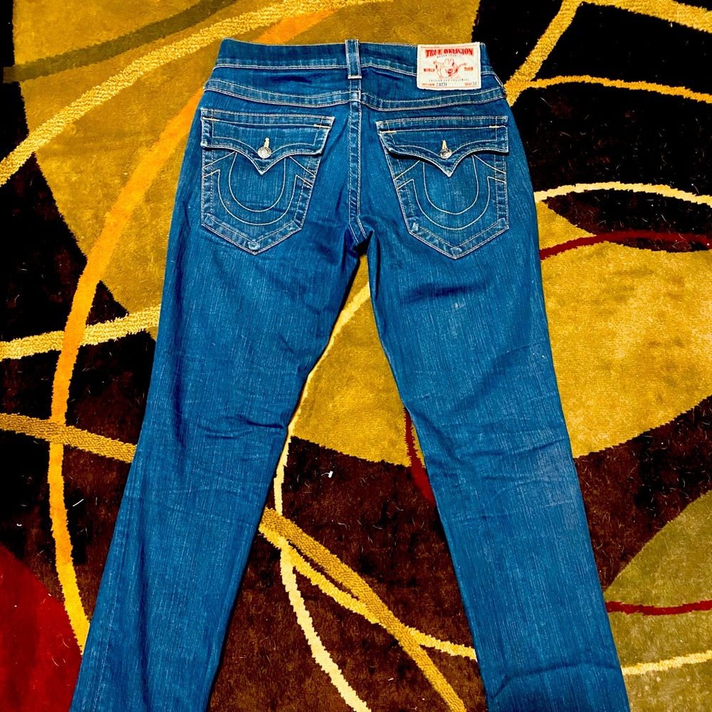(EUC)- True Religion Jeans- BLUE 31X34